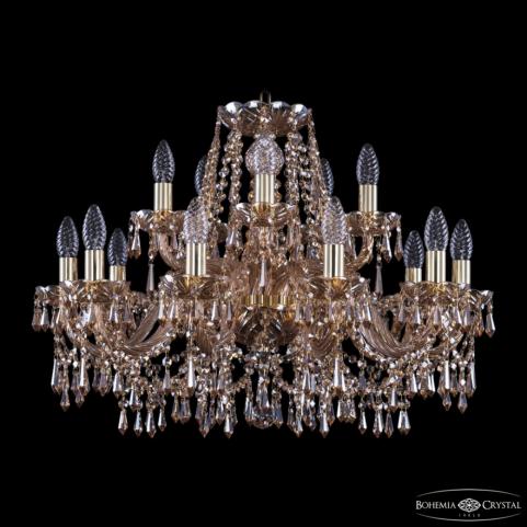 Люстра Bohemia Ivele Crystal  1403/10+5/240 G M721