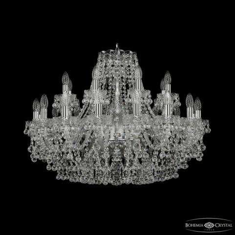 Люстра Bohemia Ivele Crystal 1409/16+8/300 Ni