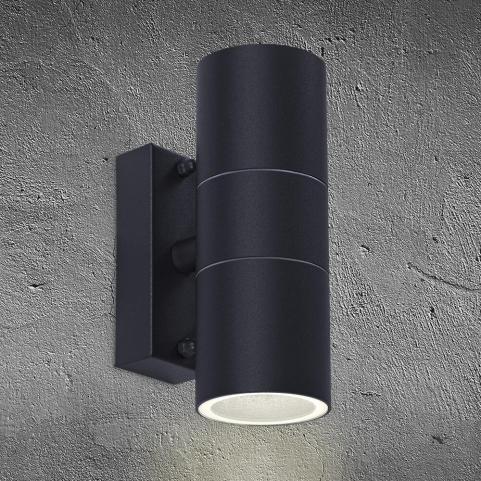 Настенный уличный светильник Arte Lamp Mistero  A3302AL-2BK