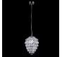 Подвесной светильник Crystal Lux CHARME SP2 CHROME/TRANSPARENT