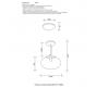 Подвесной светильник Crystal Lux MALAGA SP1 D280 COOPER